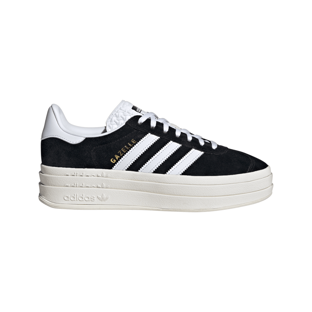 Women's Adidas Originals Gazelle BOLD " Core Black White"