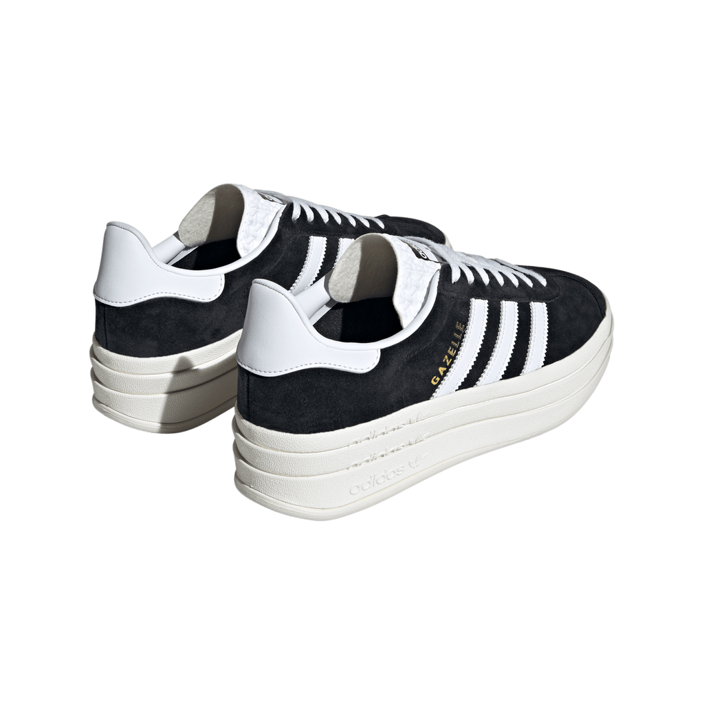 Women's Adidas Originals Gazelle BOLD " Core Black White"