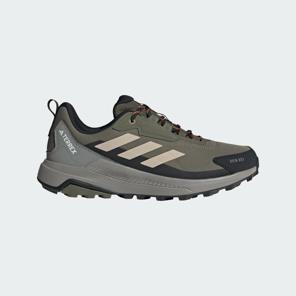 Men's Adidas Terrex Anylander Rain.Rdy Hiking Shoes "Olive Strata"