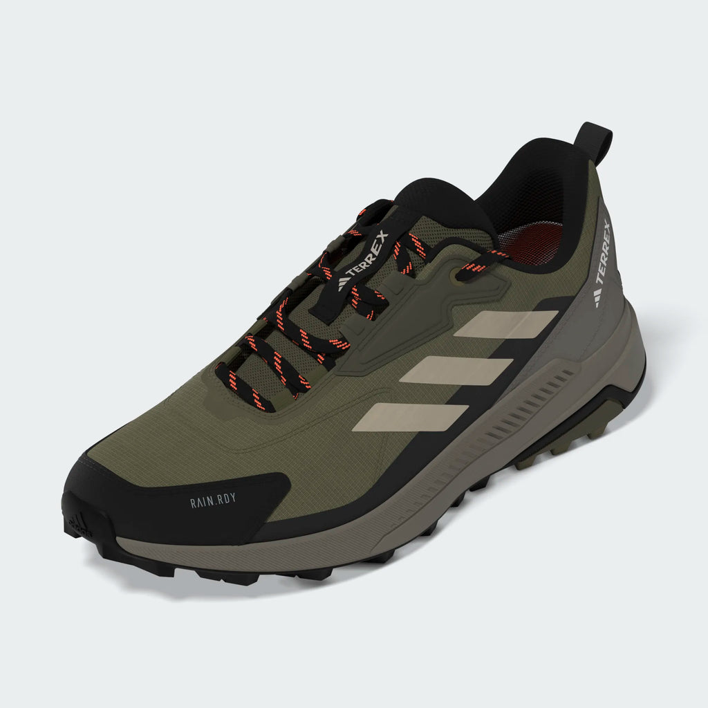 Men's Adidas Terrex Anylander Rain.Rdy Hiking Shoes "Olive Strata"