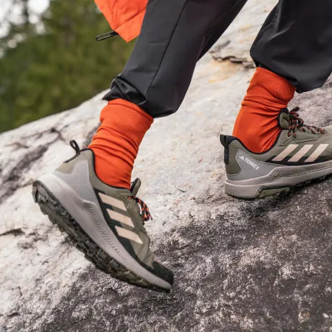 Men's Adidas Terrex Anylander Rain.Rdy Hiking Shoes "Olive Strata"