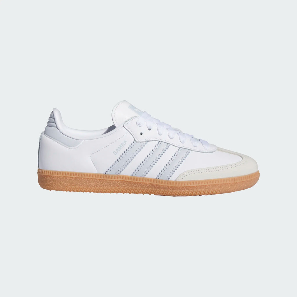 Women's Adidas Originals Samba OG "Cloud White Halo Blue"