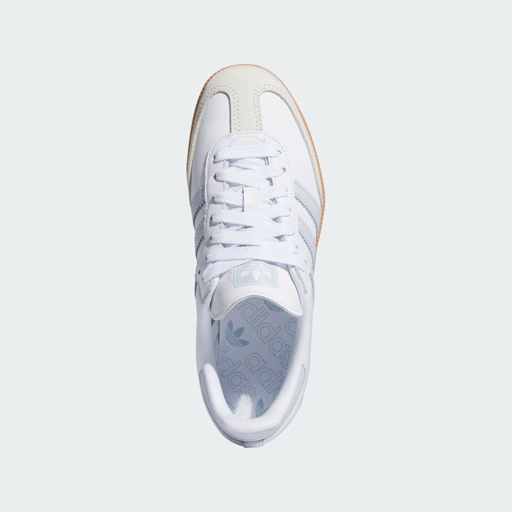 Women's Adidas Originals Samba OG "Cloud White Halo Blue"