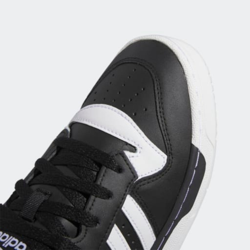 Big Kids' Adidas Rivalry Low "Black White"