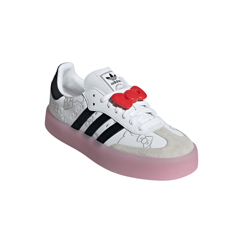 Women's Adidas Sambae Hello Kitty "White Black Clear Pink"