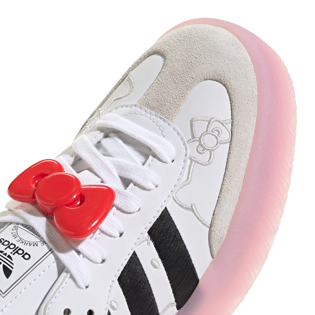 Women's Adidas Sambae Hello Kitty "White Black Clear Pink"