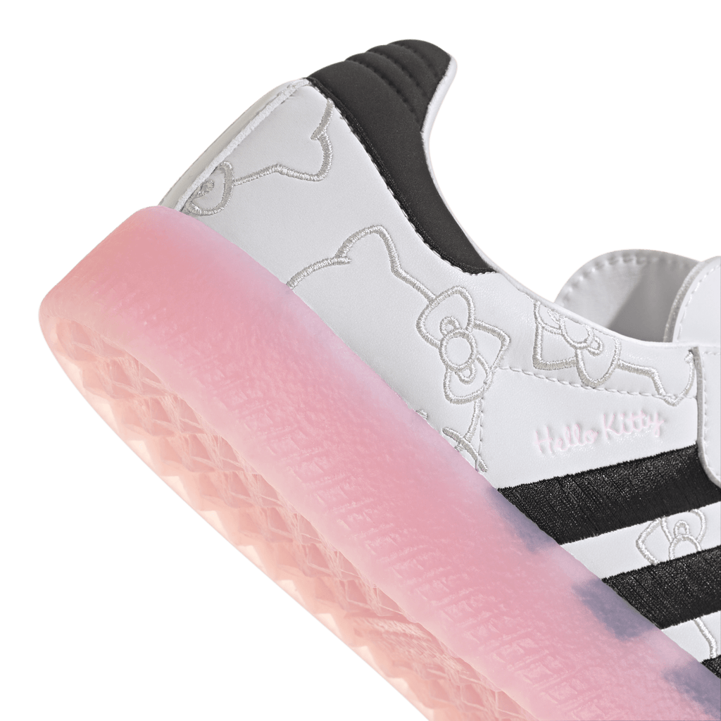 Women's Adidas Sambae Hello Kitty "White Black Clear Pink"