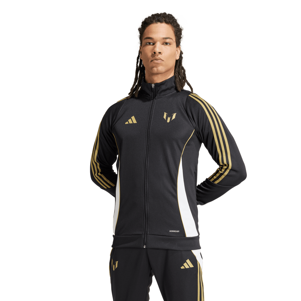 Men's Adidas Messi Football Tracksuit Jacket Top