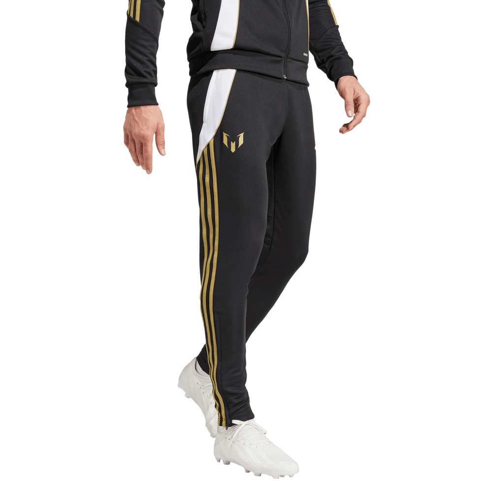 Men's Adidas Messi Football Pants Tracksuit Bottoms