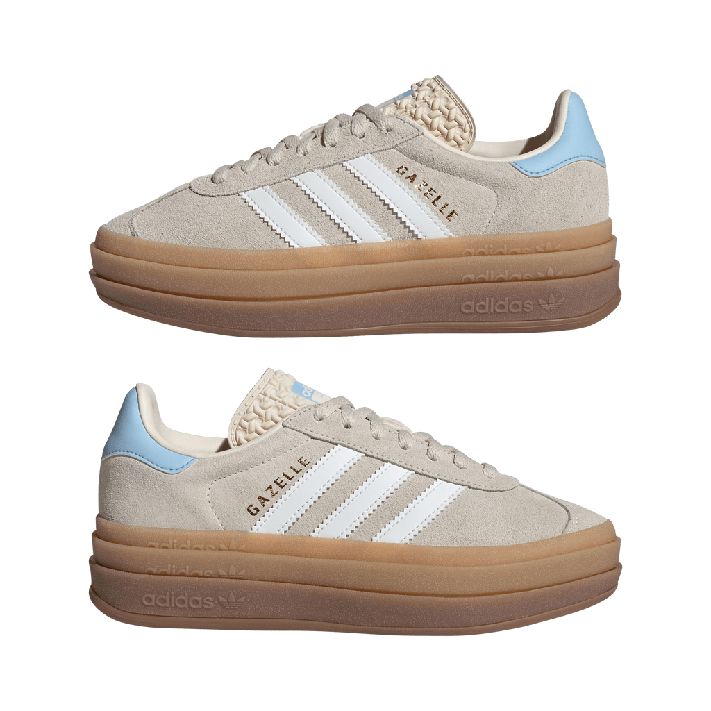 Adidas Originals Gazelle Bold J "Wonder White Clear Sky"(Unisex)