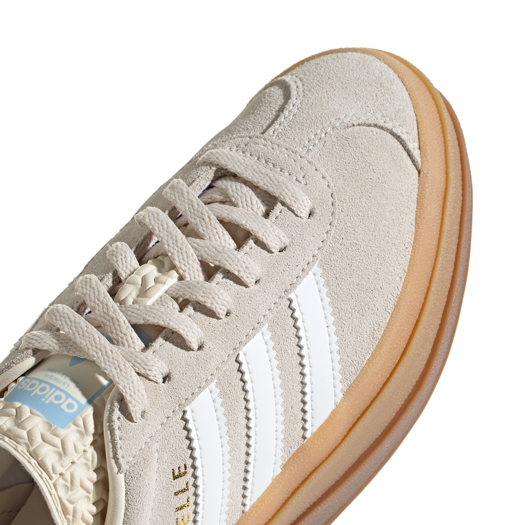 Adidas Originals Gazelle Bold J "Wonder White Clear Sky"(Unisex)