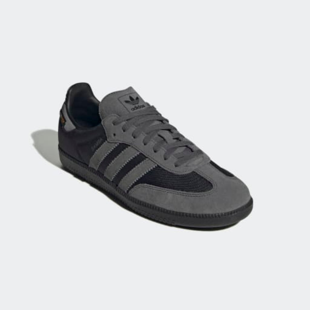 Men's Adidas Samba OG "Core Black Grey Cordura"