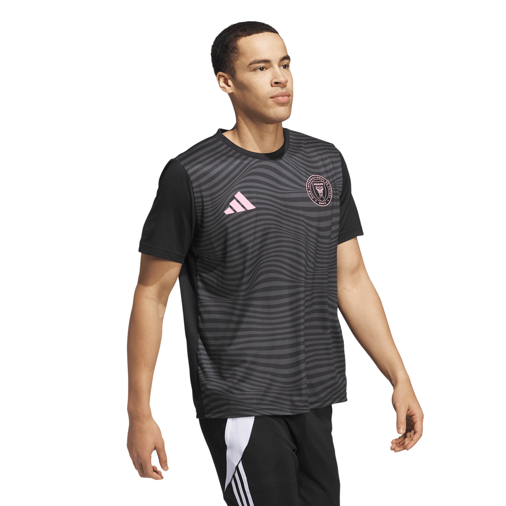 Inter Miami's Adidas Crewneck Jersey #10 Messi (Black)