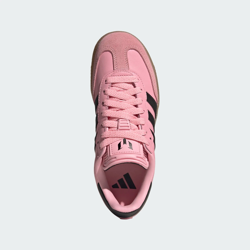 Big Kids' Adidas Samba Indoor Messi "Light Pink Black" (Unisex)