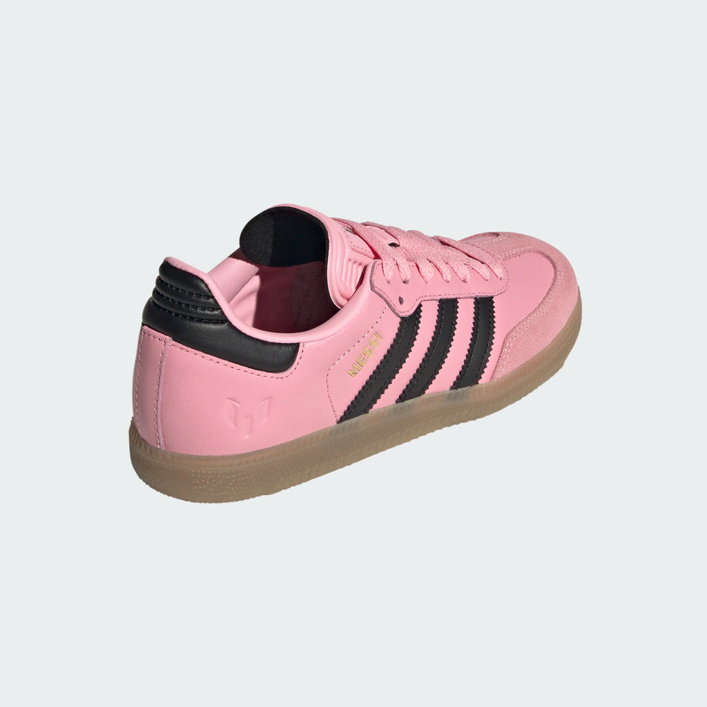 Big Kids' Adidas Samba Indoor Messi "Light Pink Black" (Unisex)