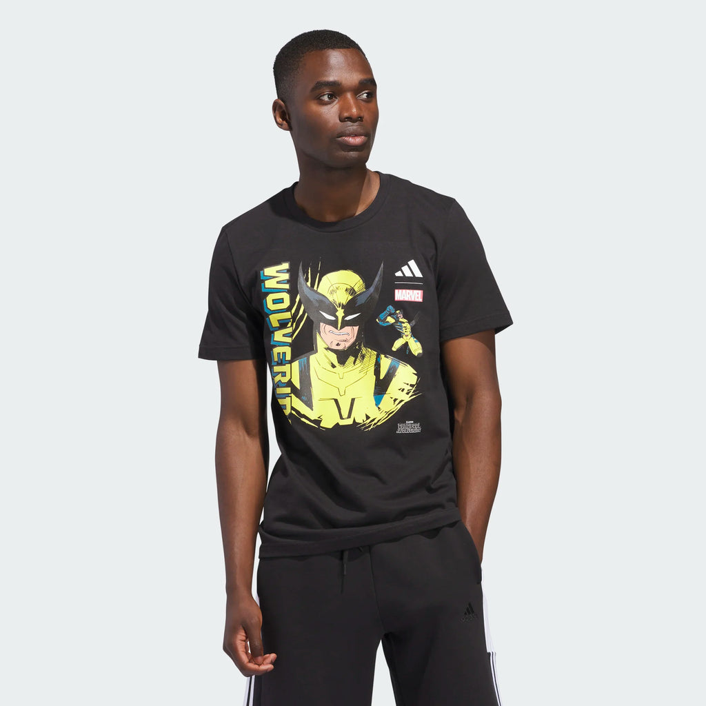 Men's Adidas Marvel Graphic Tee "Wolverine"