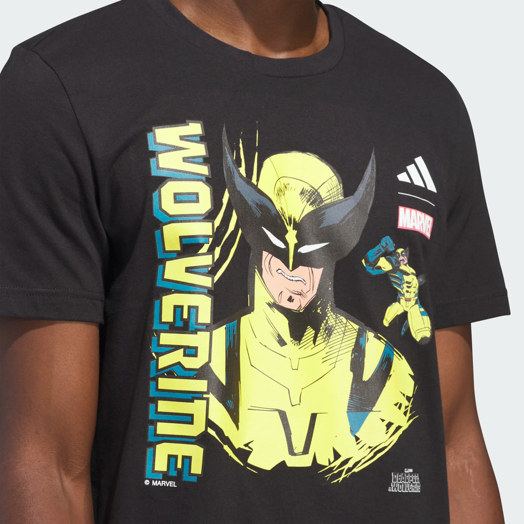 Men's Adidas Marvel Graphic Tee "Wolverine"