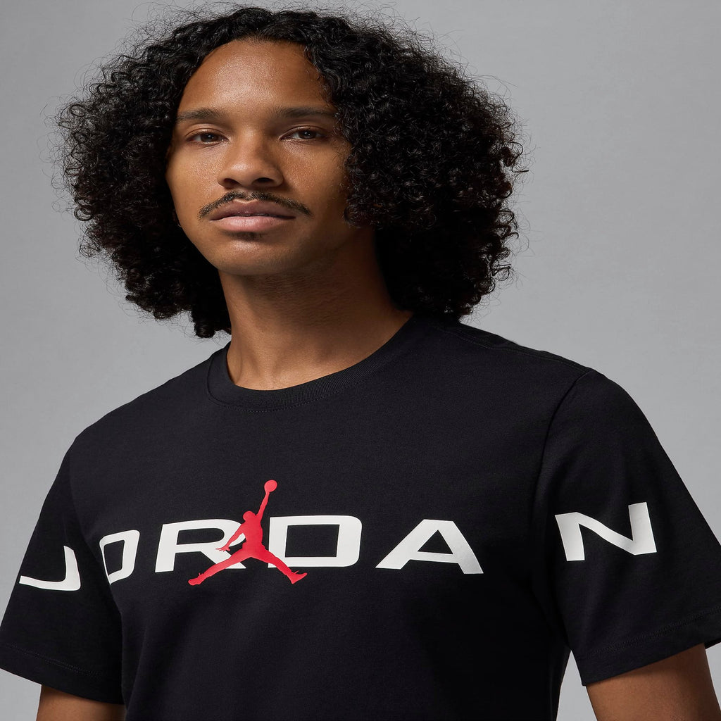 Men's Jordan Extra Large Logo T-Shirt "Black"