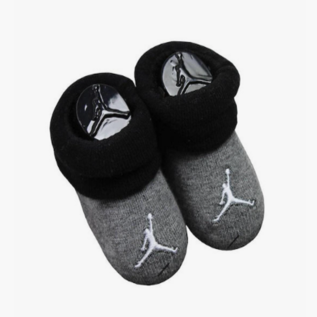 Baby/Toddler Jordan 23 Romper & Bootie Set (2Piece Set) "Carbon Grey Black"