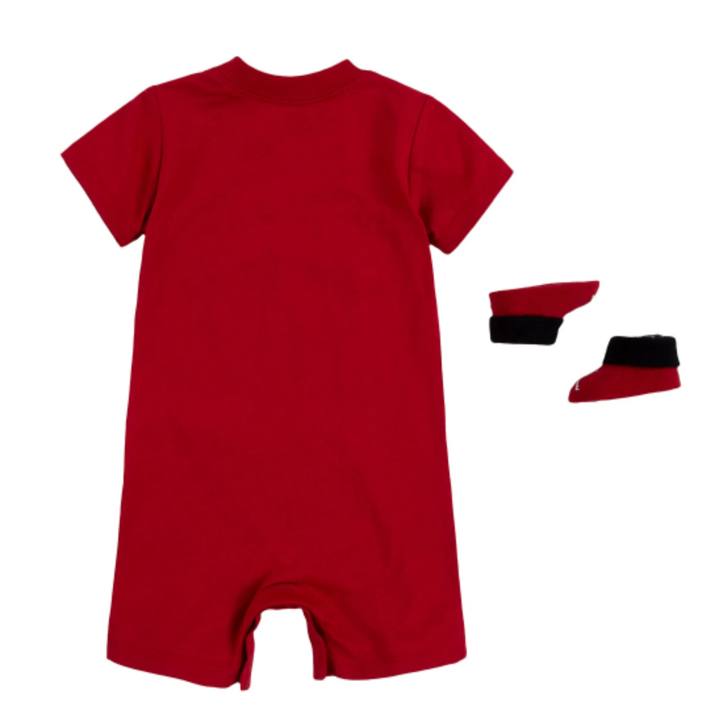 Baby/Toddler Jordan 23 Romper & Bootie Set (2Piece Set) "Red"