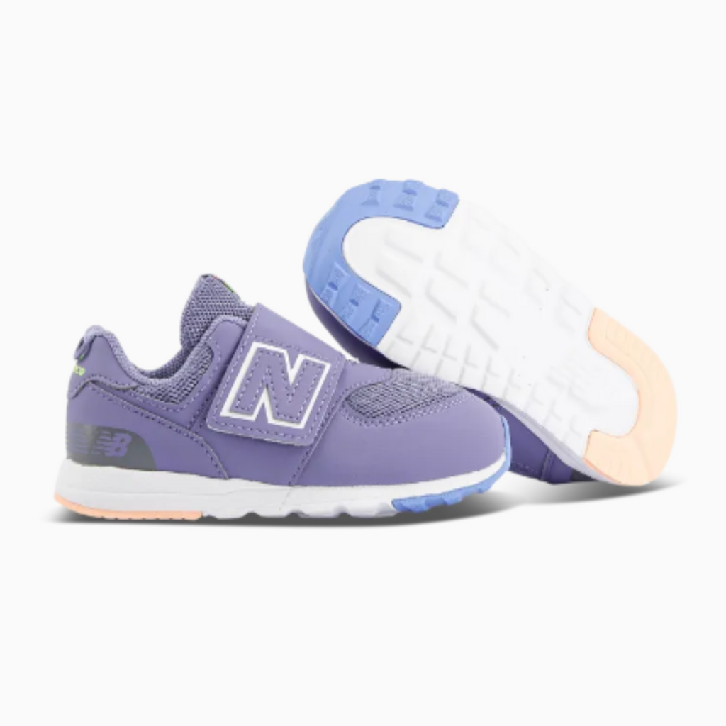 Baby/Toddlers' New Balance 574 NEW-B Hook & Loop "Astral Purple"