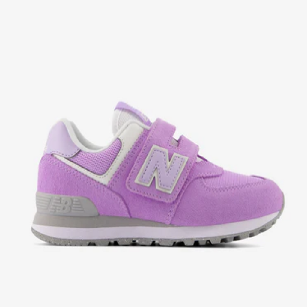 Little Kids' New Balance 574 Hook & Loop "Bright Lavender Purple"