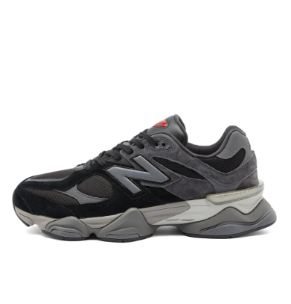 Men's 9060 New Balance "Black Castlerock Grey"