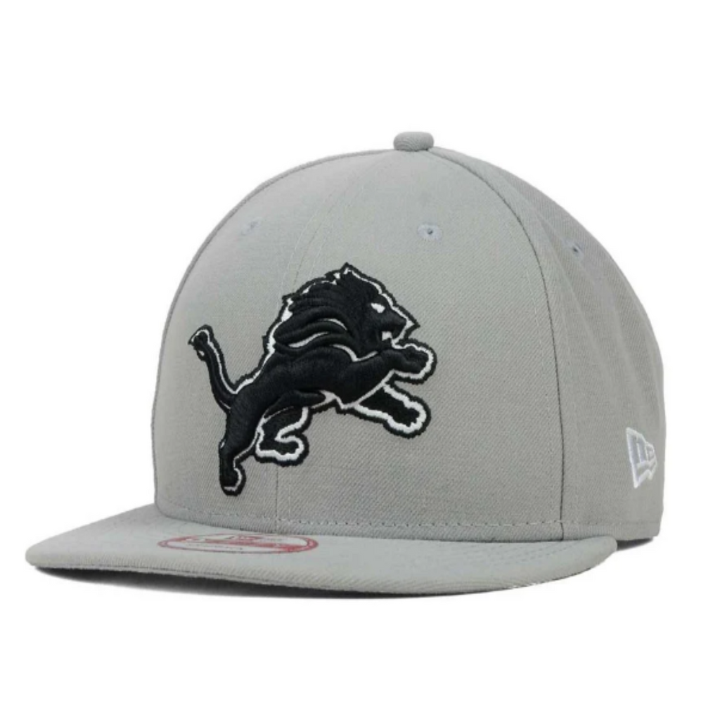 Detroit Lions New Era 2Tone 9FIFTY Snapback "Gray Black"