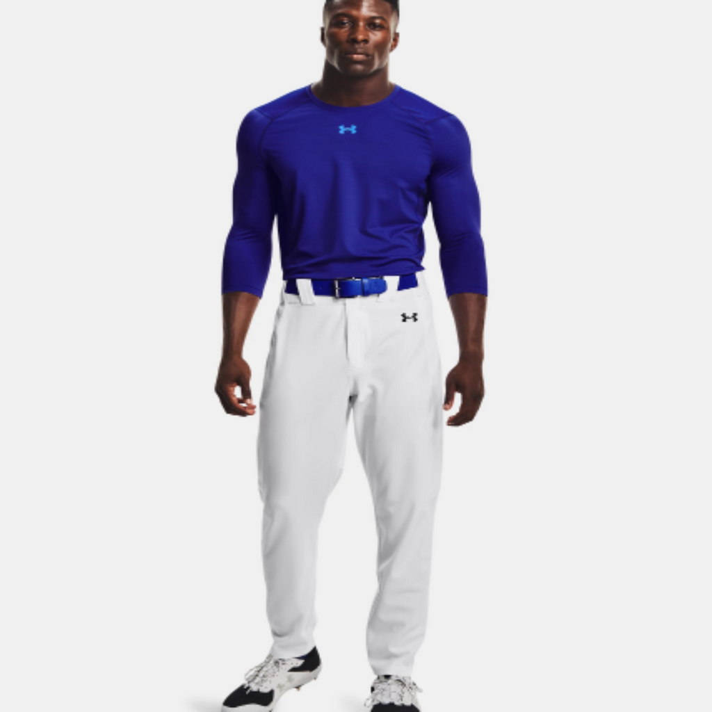 Men's Under Armour Utility Elite Relaxed Baseball Pants "White"