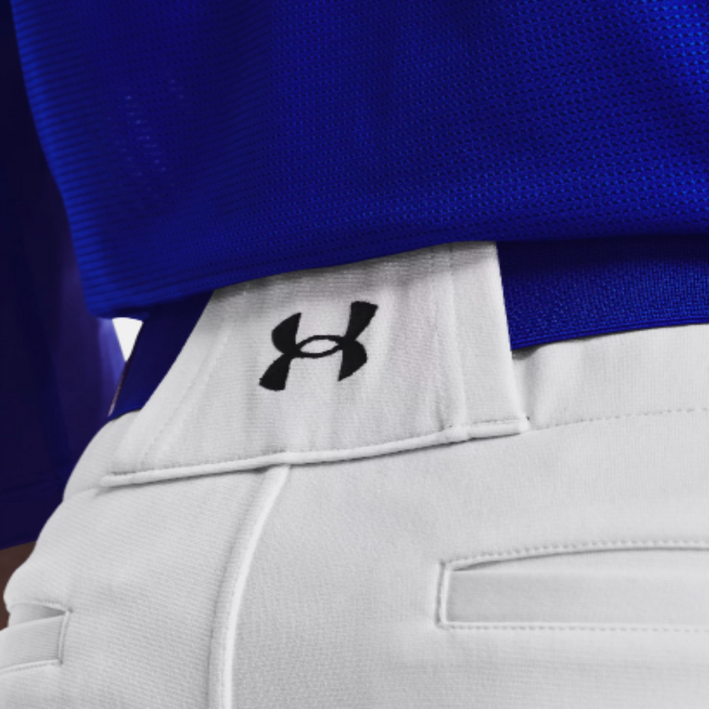 Men's Under Armour Utility Elite Relaxed Baseball Pants "White"