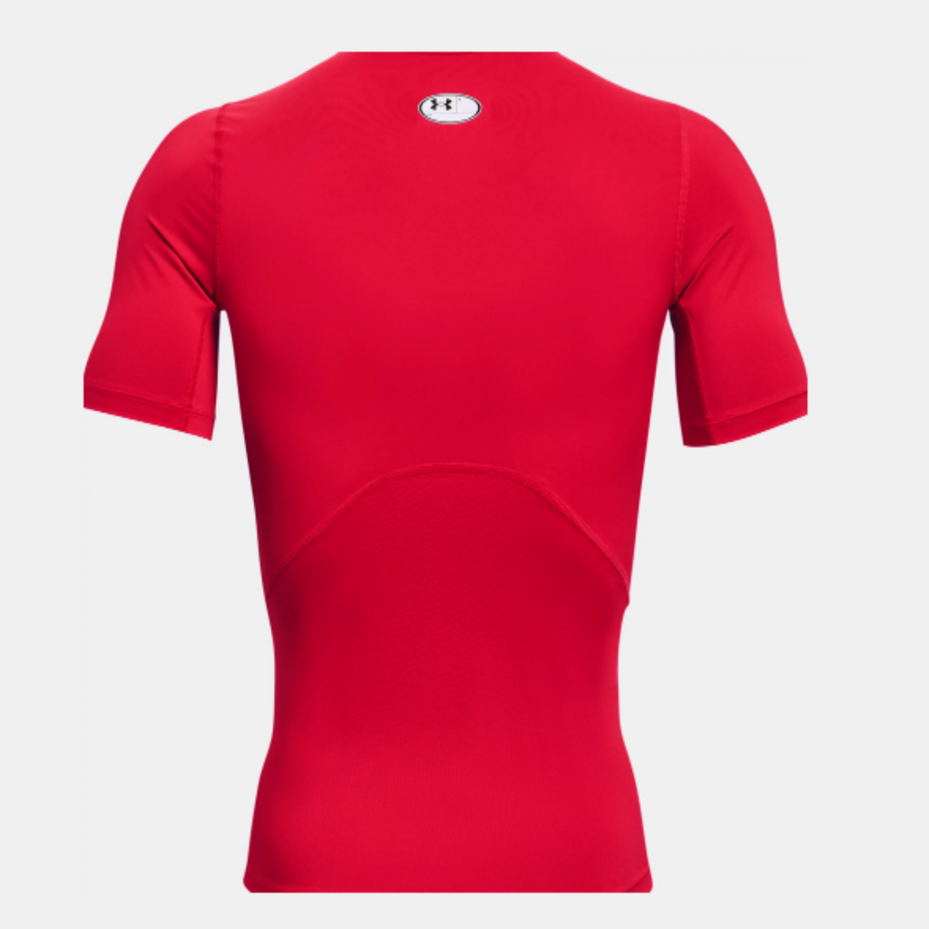 Men's Under Armour HeatGear® Short Sleeve "Red/White"