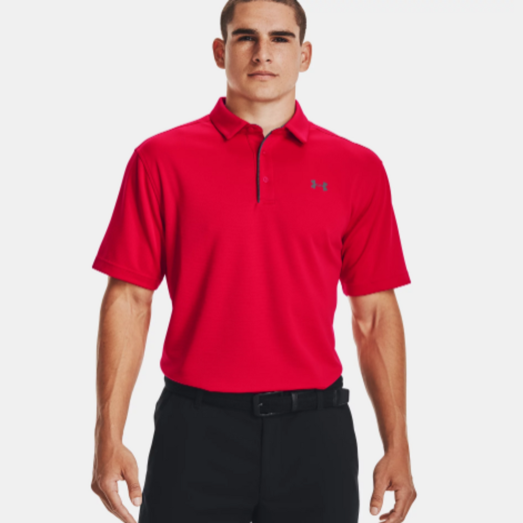 Men's Under Armour Tech™ Polo "Red Graphite"