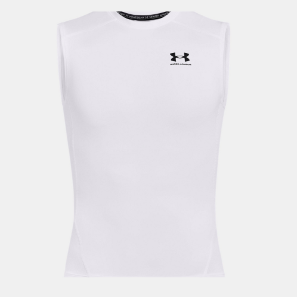 Men's Under Armour HeatGear® Sleeveless "White Black"