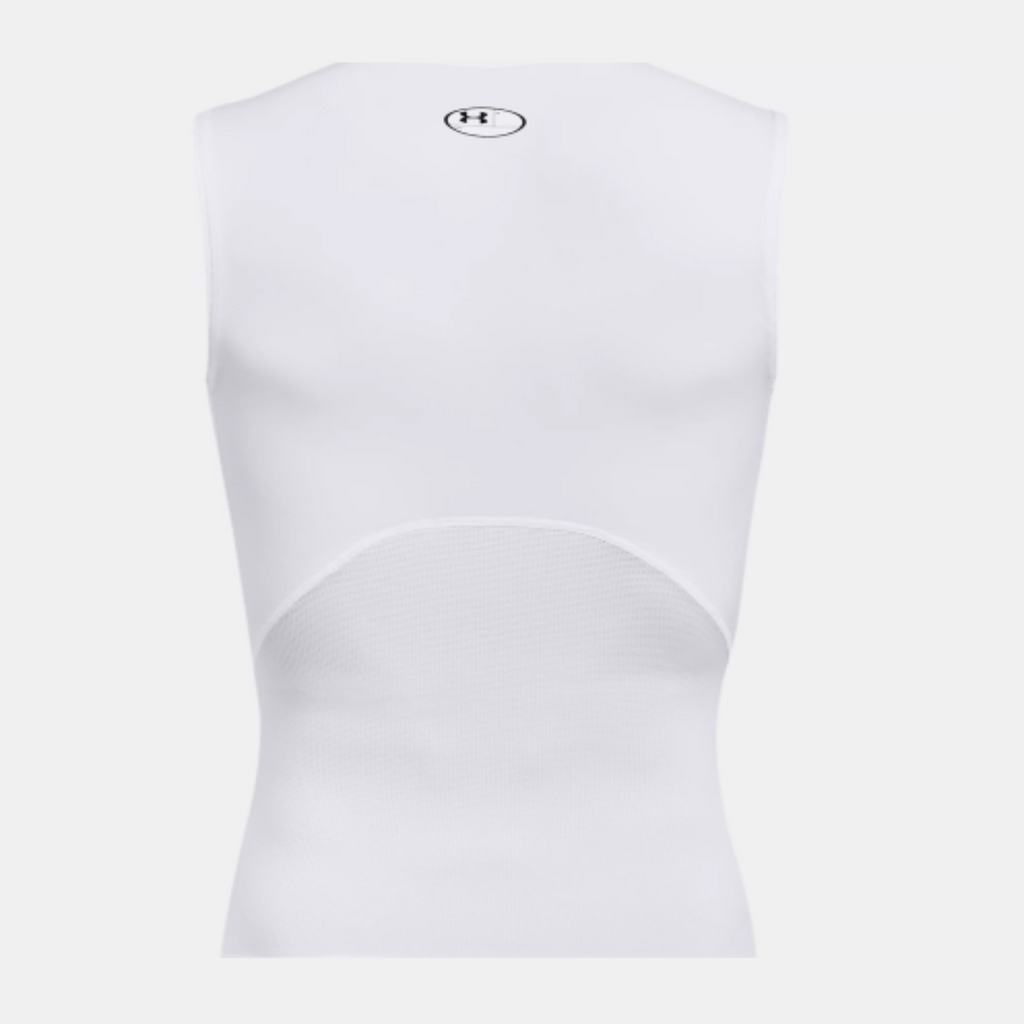 Men's Under Armour HeatGear® Sleeveless "White Black"