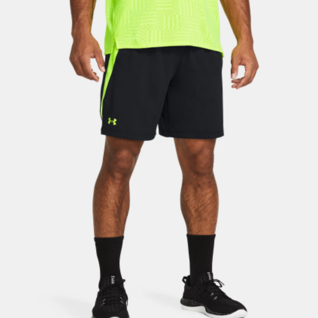 Men's Under Armour Tech™ Vent Shorts "Black High Vis Yellow"