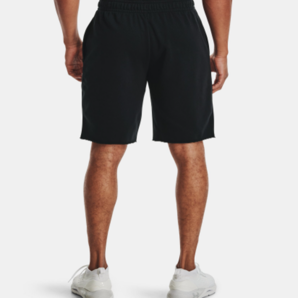Men's Under Armour Rival Terry Shorts (Black /Onyx White)