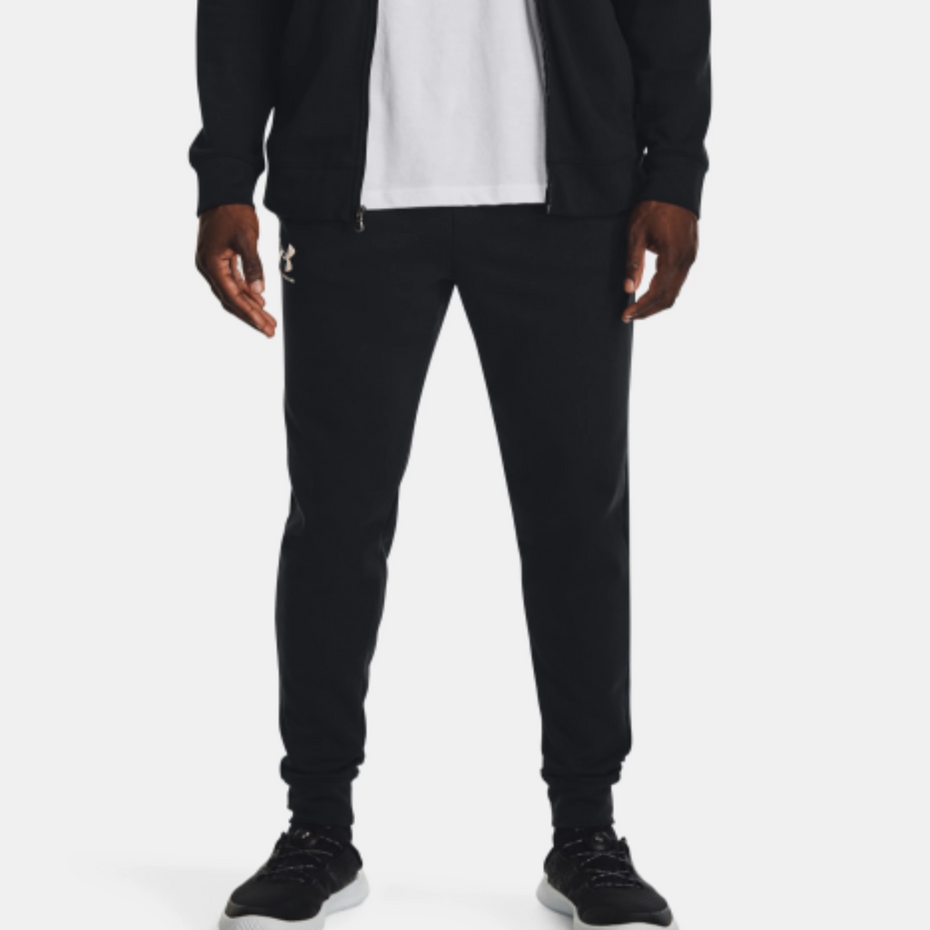 Men's Under Armour Rival Terry Joggers "Black Onyx White"