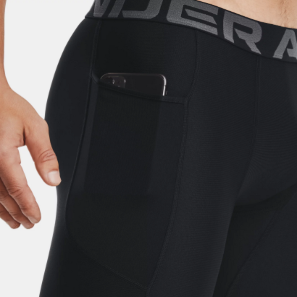 Men's Under Armour HeatGear® Pocket Long Shorts "Black"