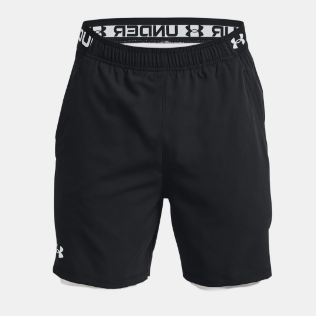 Men's Under Armour Vanish Woven 2-in-1 Shorts "Black White"