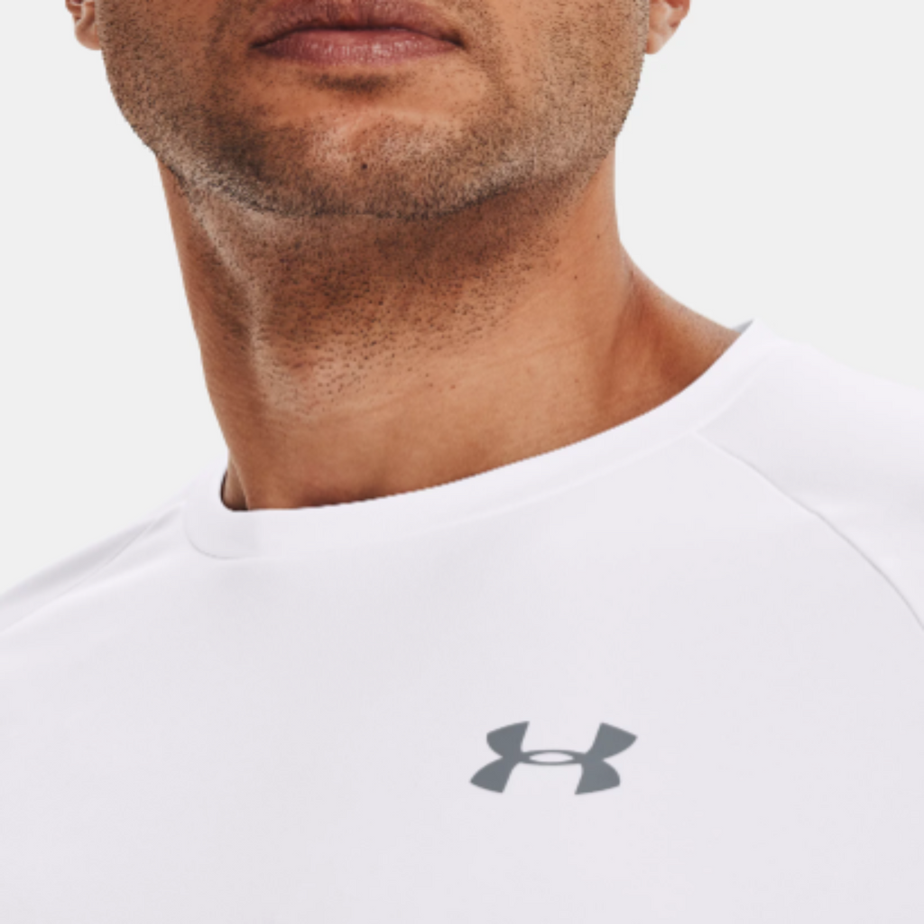 Men's Under Armour UA Tech™ 2.0 Short Sleeve "White Overcast Gray"