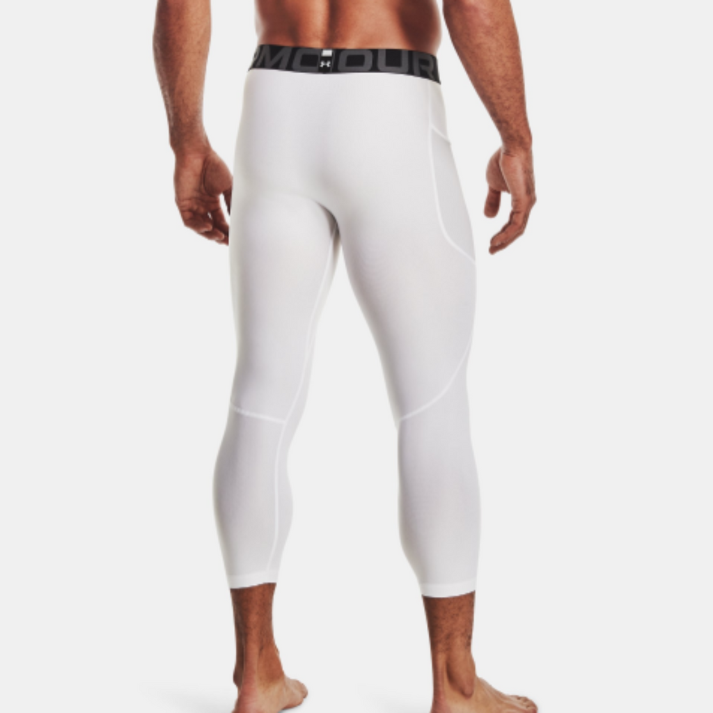 Men's Under Armour HeatGear® ¾ Leggings "White"