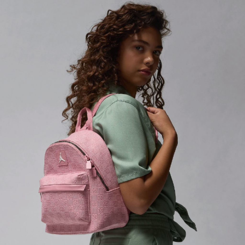 Jordan Monogram Mini Backpack (8L) "Pink Glaze"