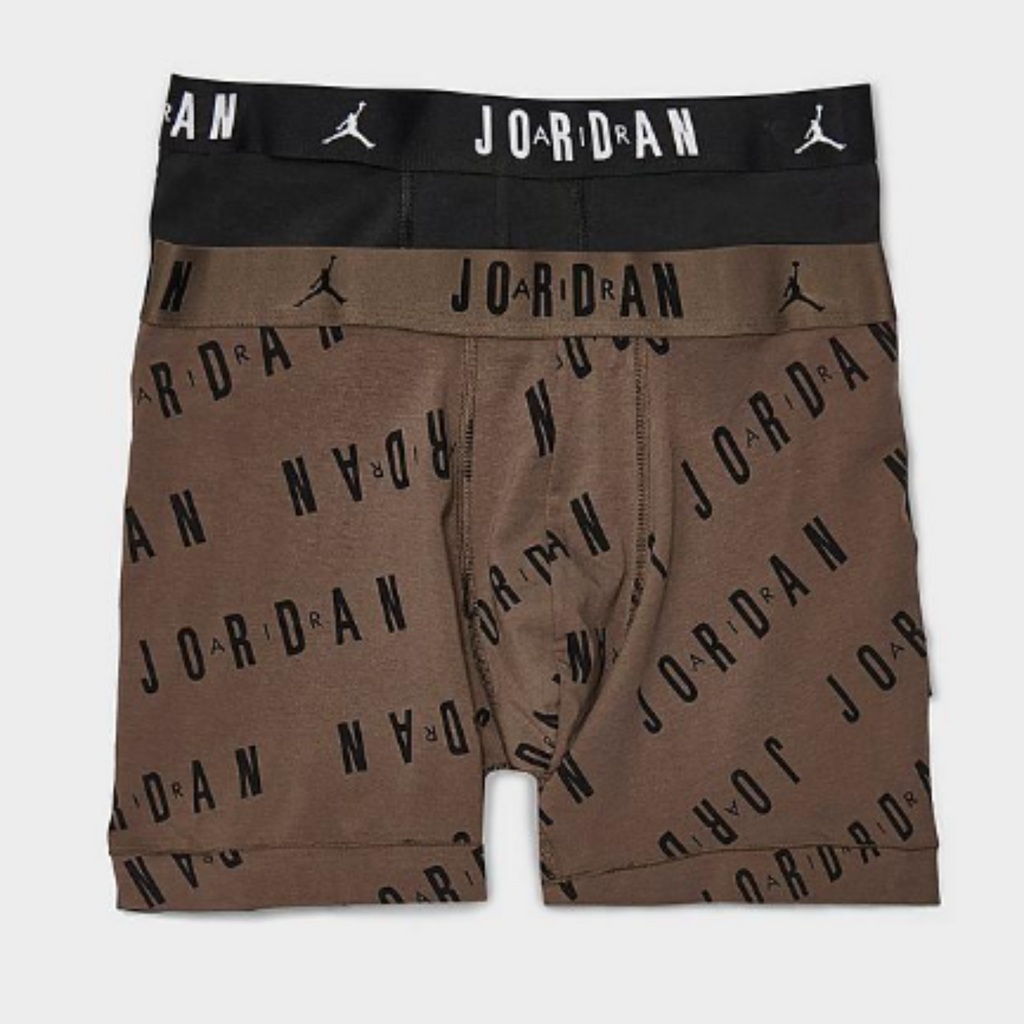 Men's Jordan Flight Cotton Stretch Boxer Briefs (2-Pack)