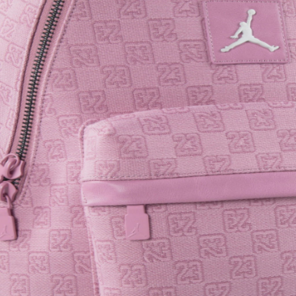 Jordan Monogram Backpack (25L)(One Size) "Pink Glaze"