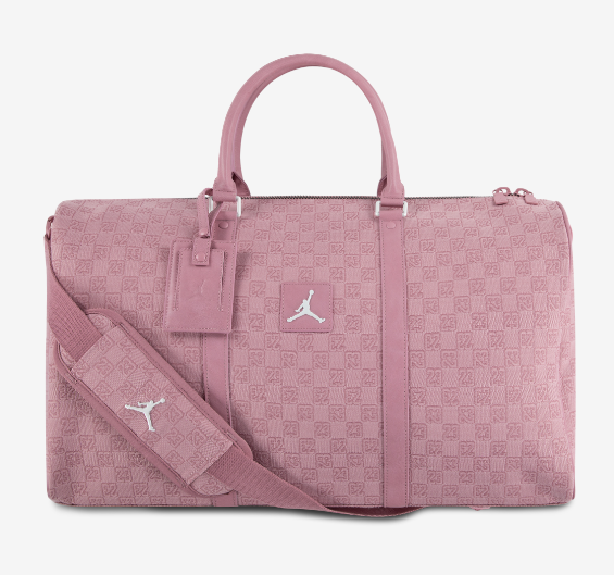 Jordan Monogram Duffel Bag (25L) "Pink Glaze Rose"