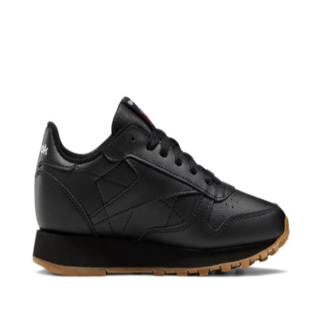 Big Kids' Reebok Classic Leather Junior "Black Gum" (Unisex)