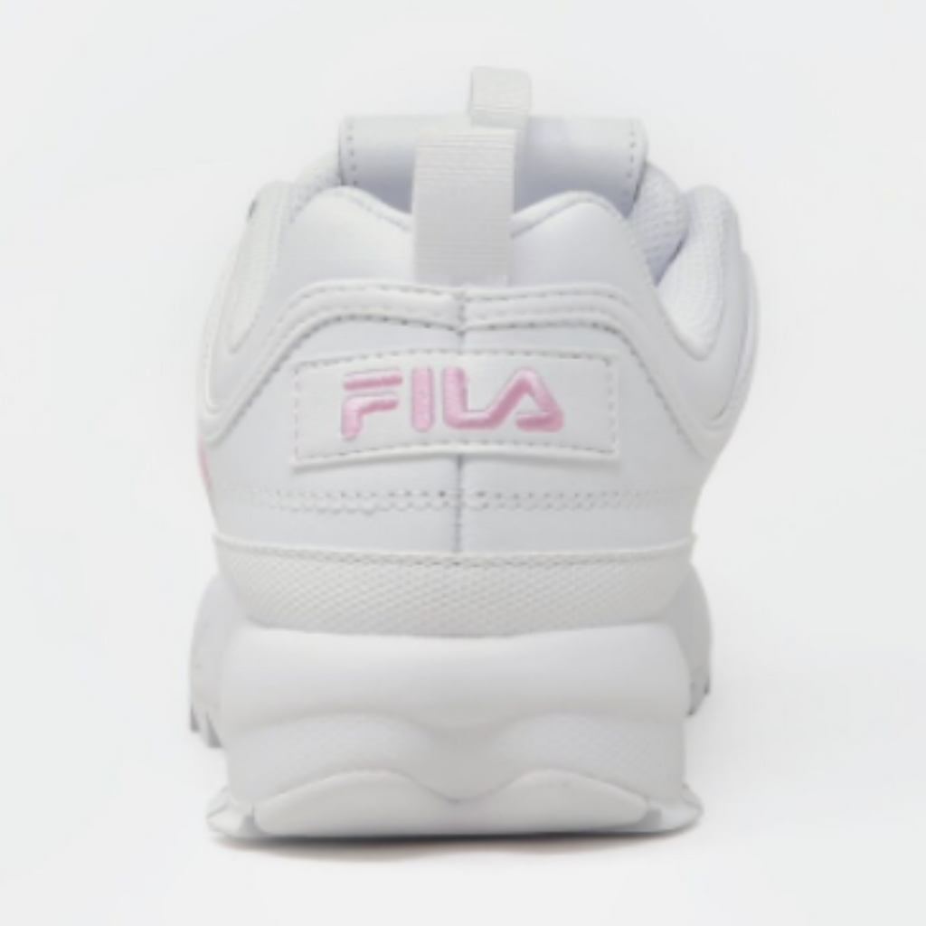 Women's Fila Disruptor II Premium "White Pink"