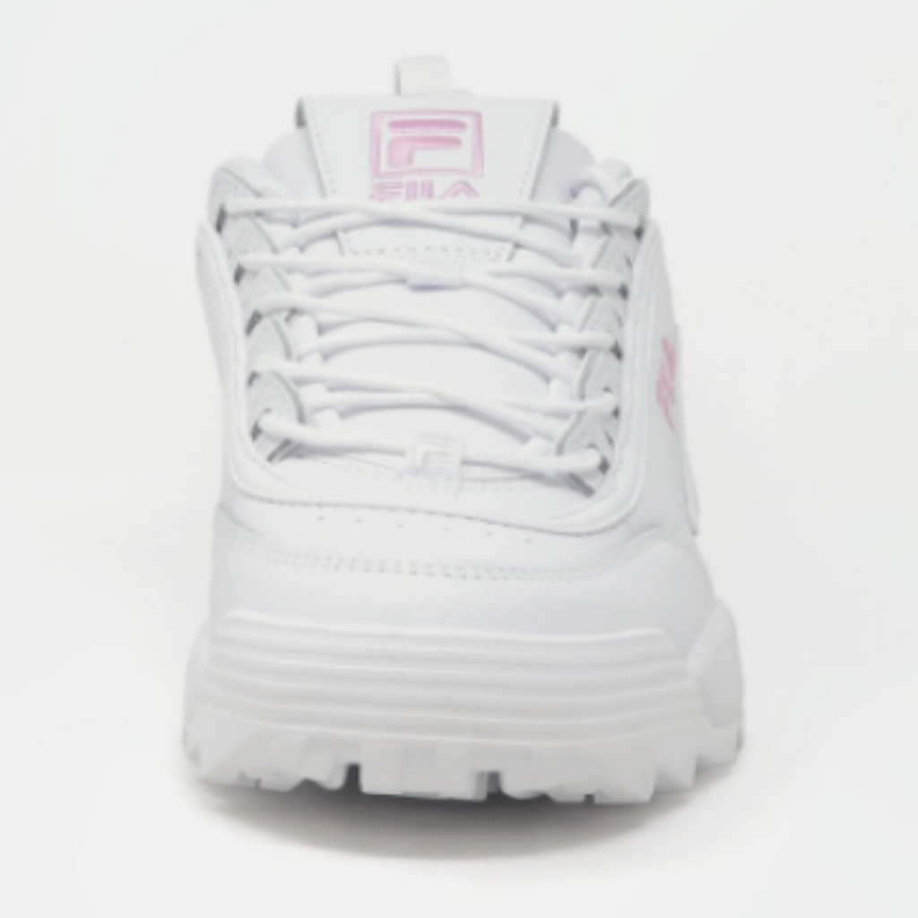 Women's Fila Disruptor II Premium "White Pink"