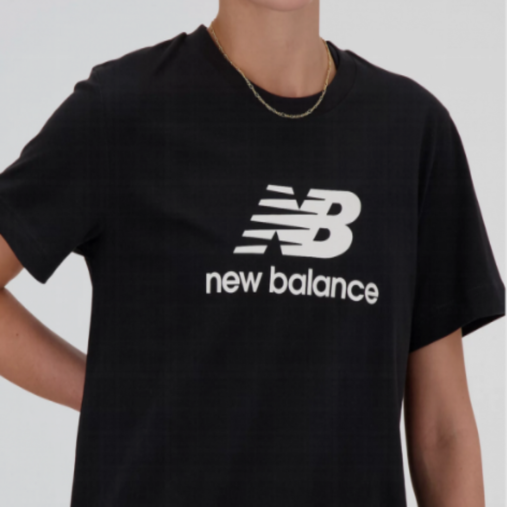 Women's New Balance Sport Essentials Logo T-Shirt "Black"