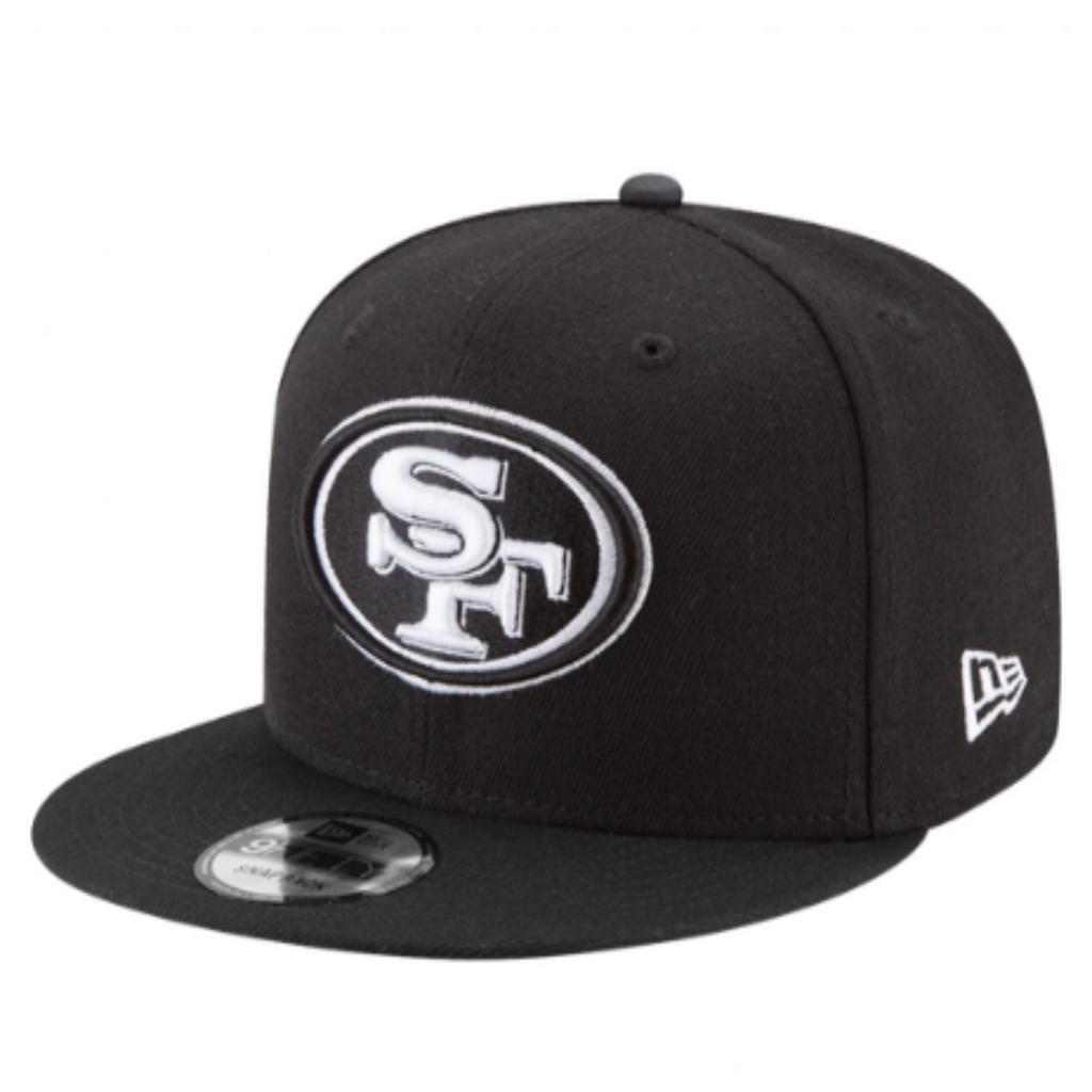 San Francisco New Era Black & White 9FIFTY Snapback